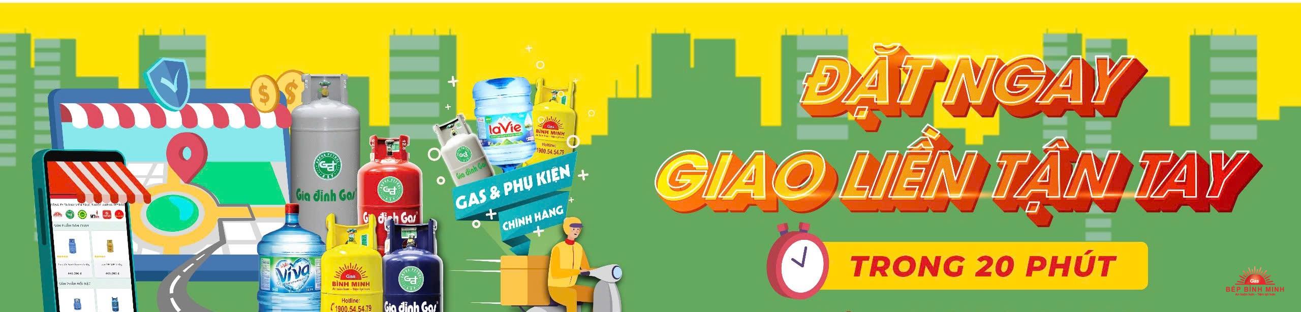 Dịch vụ tại cửa hàng Gas Bình Minh Lê Trọng Tấn